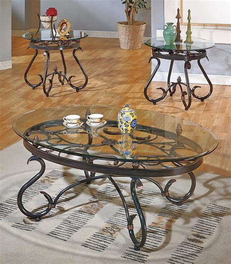 Where To Purchase 3 Piece Round Glass Coffee Table Set